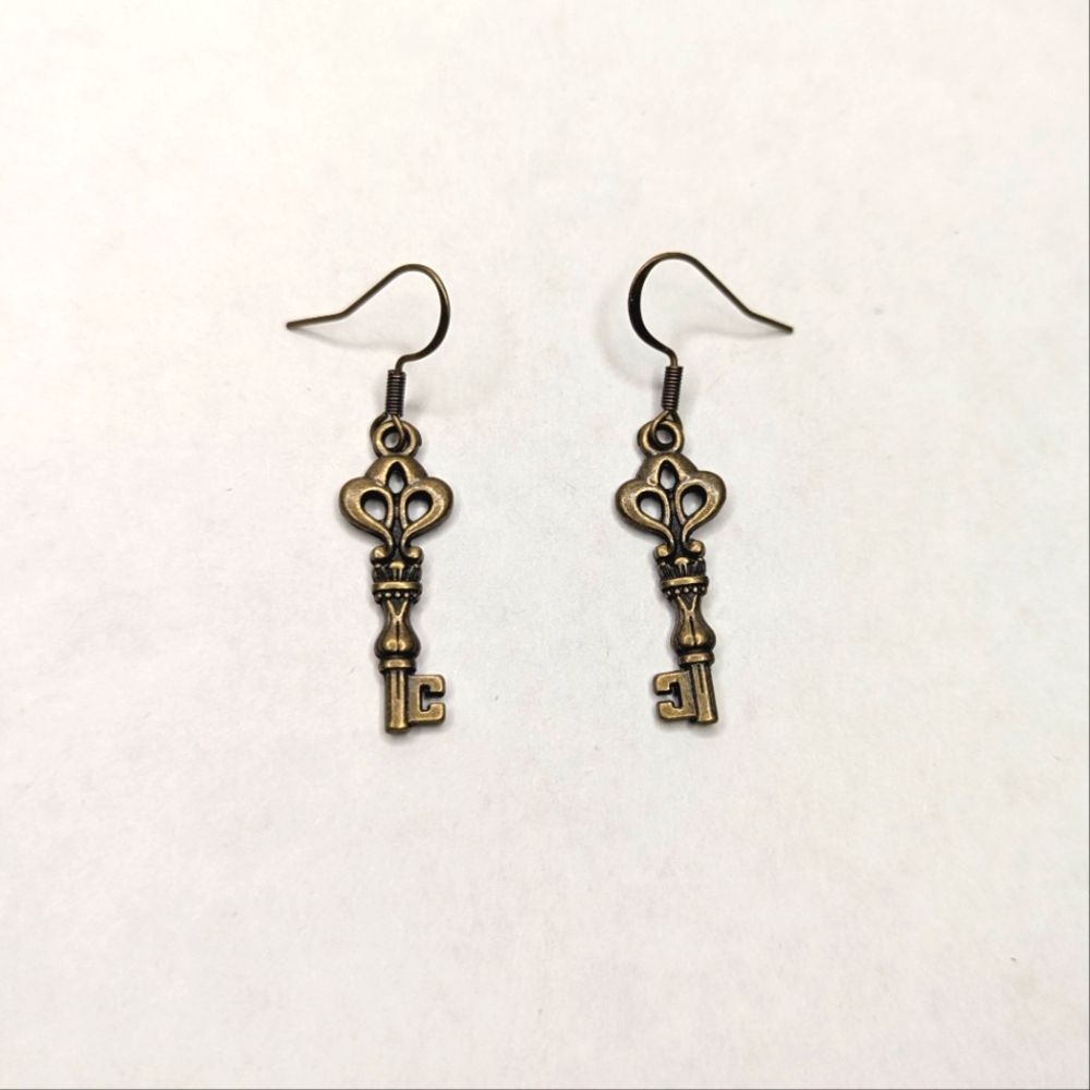 Key Earrings - Picture 3 of 11